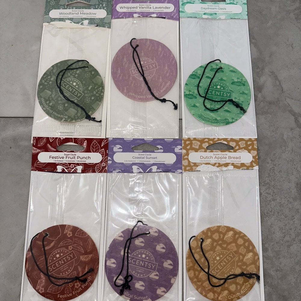 Scentsy Scent Circle Set of 6